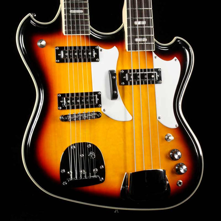 Eastwood Doubleneck 4/6 Sunburst