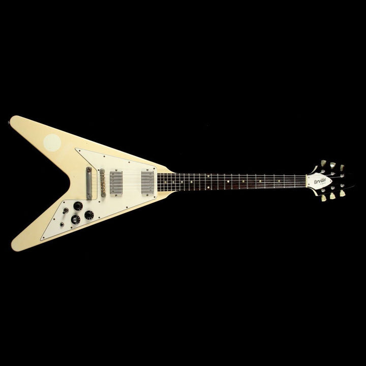 1989 Orville by Gibson Flying V Cream White