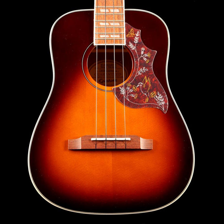 Epiphone Hummingbird Tenor Ukulele Tobacco Sunburst