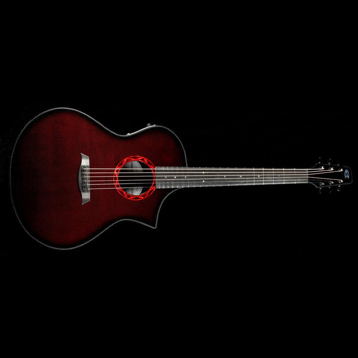 Composite Acoustics The GX ELE Narrow Neck Acoustic Wine Red