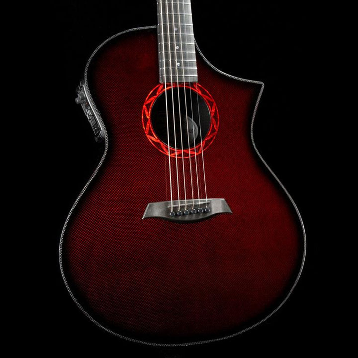 Composite Acoustics The GX ELE Narrow Neck Acoustic Wine Red