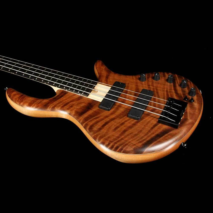 Elrick eVolution Gold Series 4-String Bass Flame Redwood Top Natural