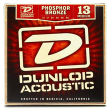 Dunlop Phosphor Bronze Acoustic Strings (Medium 13-56)