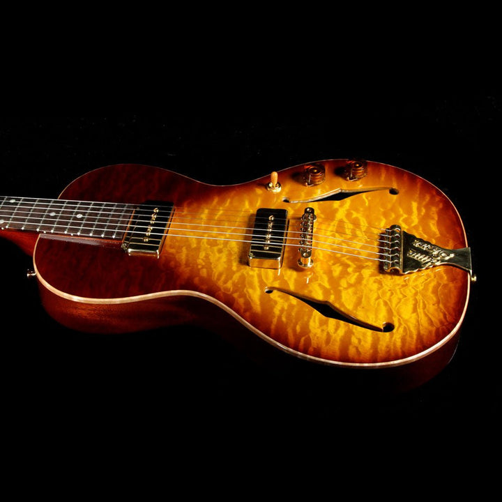 B&G Guitars Little Sister Private Build Brown Burst Brazilian Rosewood