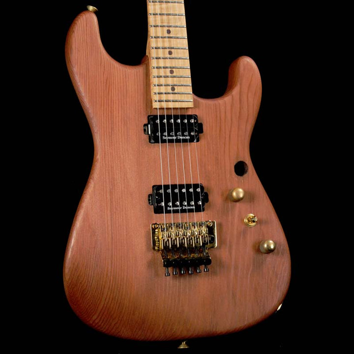 Charvel Custom Shop Carbonized Recycled Redwood San Dimas 2015