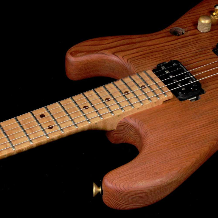 Charvel Custom Shop Carbonized Recycled Redwood San Dimas 2015