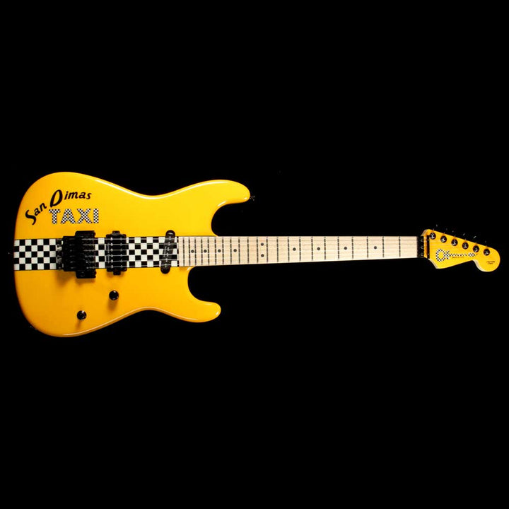 Charvel Custom Shop San Dimas Masterbuilt Red Dave Taxi Cab Yellow 2011