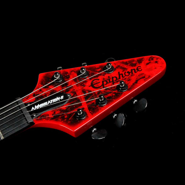 Epiphone Jeff Waters Annihilation-II Flying V Outfit Annihilation Red