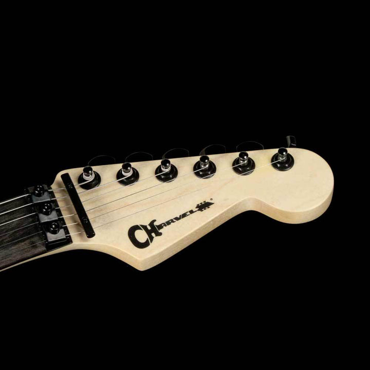 Charvel Pro Mod Series San Dimas Style 2 2H FR QM  Transparent Black Burst