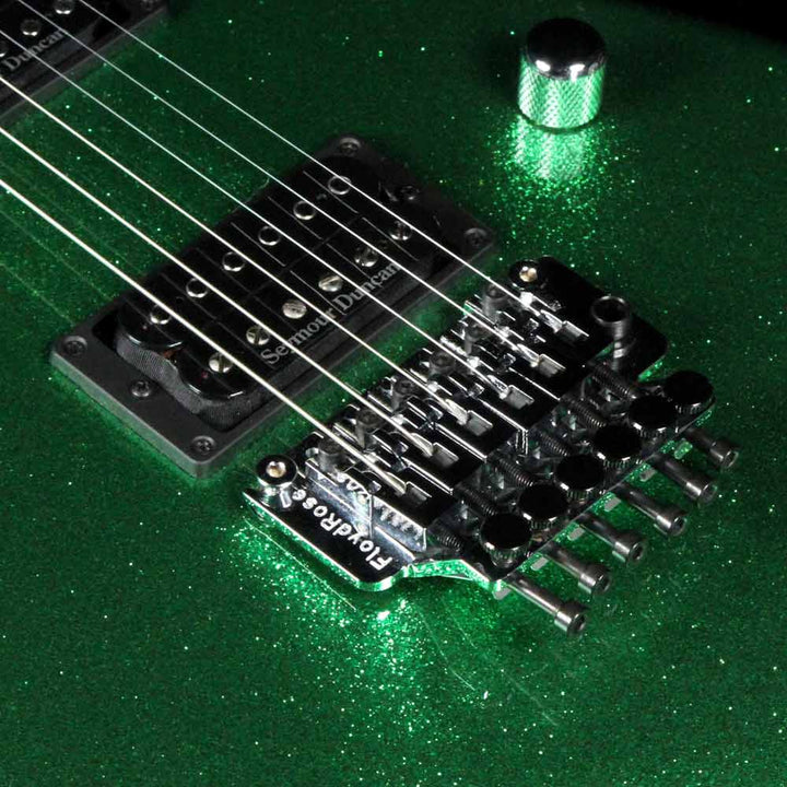 Charvel Custom Shop San Dimas 2H FR Green Sparkle 2017