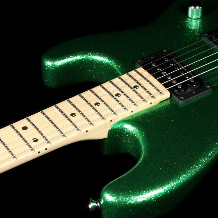 Charvel Custom Shop San Dimas 2H FR Green Sparkle 2017