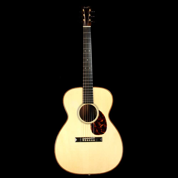 Bourgeois DB Signature OM Acoustic Adirondack Spruce and Madagascar Rosewood Natural