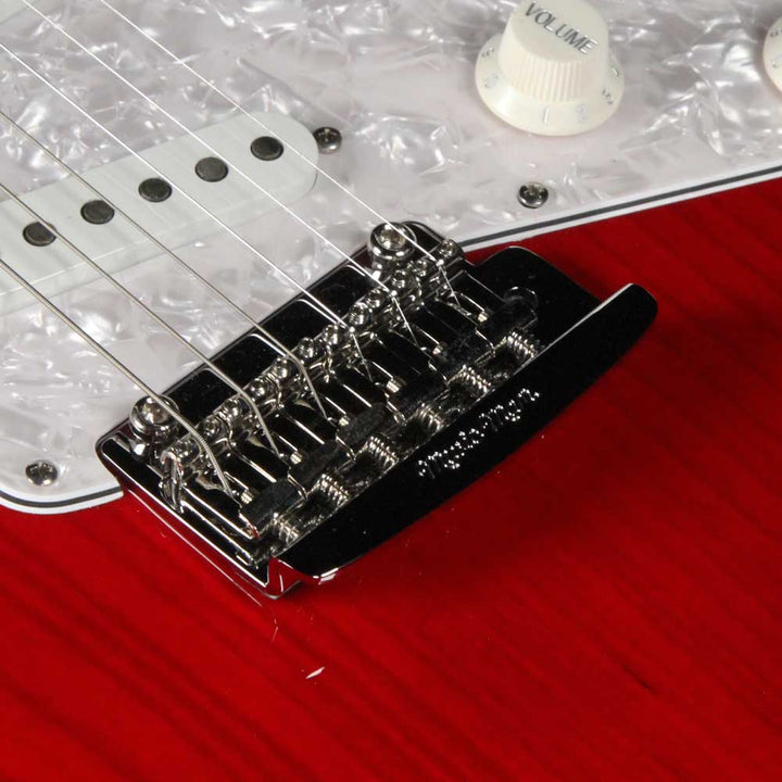 Ernie Ball Music Man Albert Lee Transparent Red