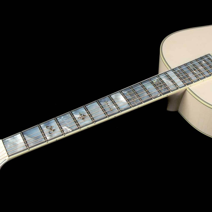 Bourgeois L-DBO Whyte Rabbit Acoustic-Electric Transparent White