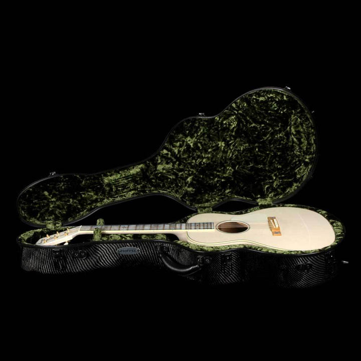 Bourgeois L-DBO Whyte Rabbit Acoustic-Electric Transparent White