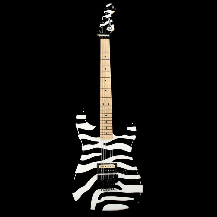 Charvel Custom San Dimas Dan Lawrence Zebra Stripe