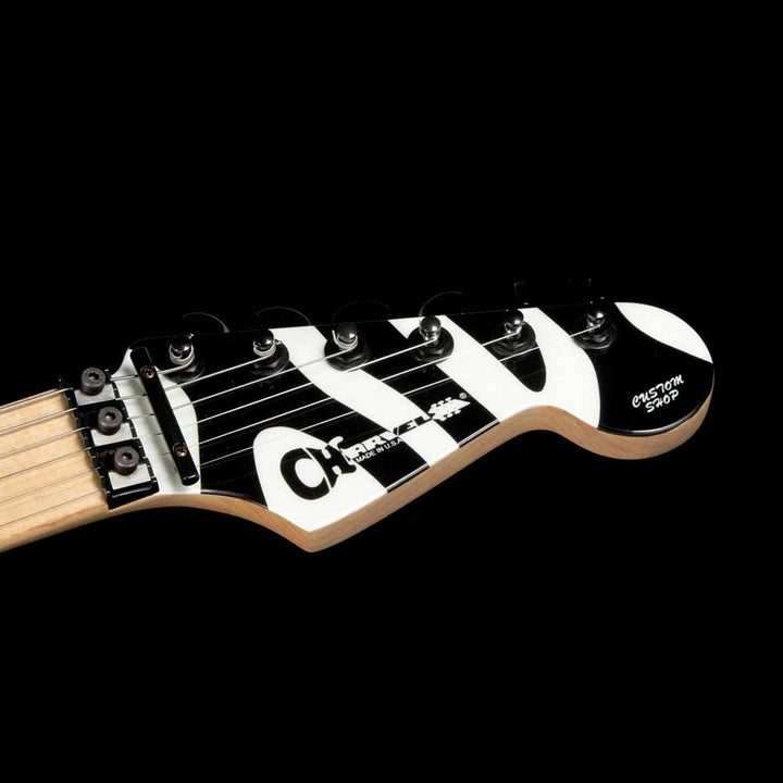 Charvel Custom San Dimas Dan Lawrence Zebra Stripe