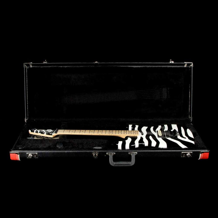 Charvel Custom San Dimas Dan Lawrence Zebra Stripe