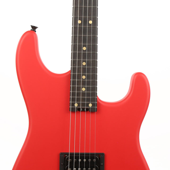 Charvel Custom Shop FU-Tone Loaded San Dimas Satin Frost Red Music Zoo Exclusive