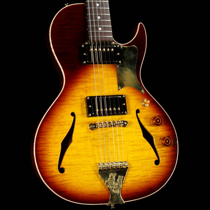 B&G Guitars Little Sister Private Build Brazilian Rosewood Fretboard Tobacco Burst