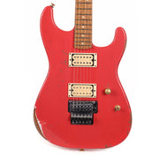 Charvel Custom Shop Nitro Aged San Dimas Fiesta Red Music Zoo Exclusive