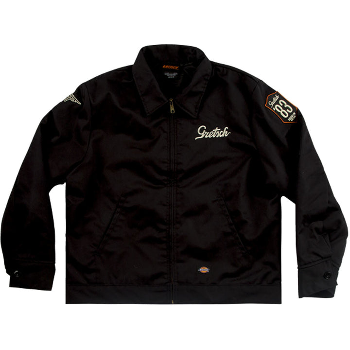 Gretsch Patch Zip-Up Jacket Black