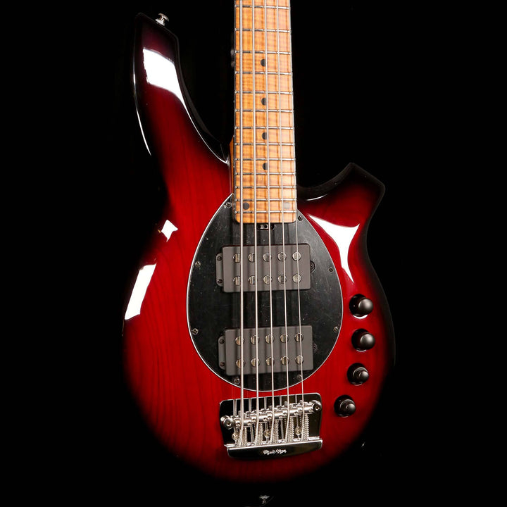 Ernie Ball Music Man BFR Bongo Bass 5-String Wild Cherry Burst