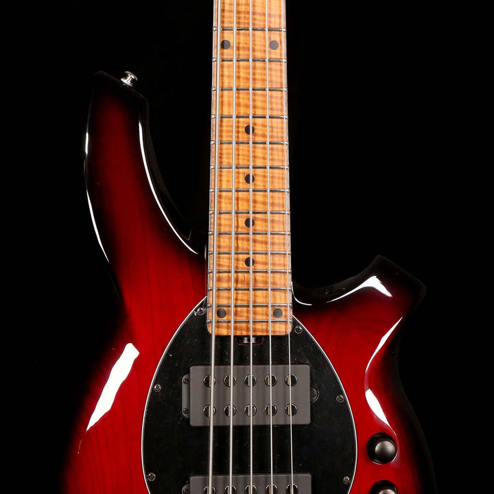 Ernie Ball Music Man BFR Bongo Bass 5-String Wild Cherry Burst