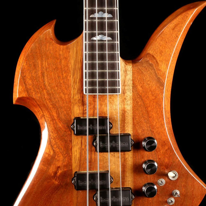 B.C. Rich Mockingbird Supreme Koa Bass Natural 1986