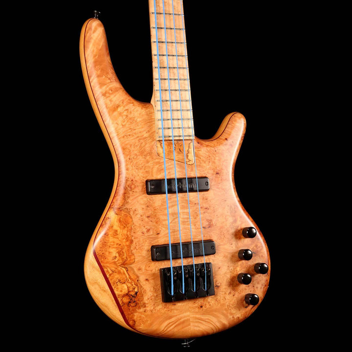 Adler Custom 4-String Bass Burl Maple Top Natural