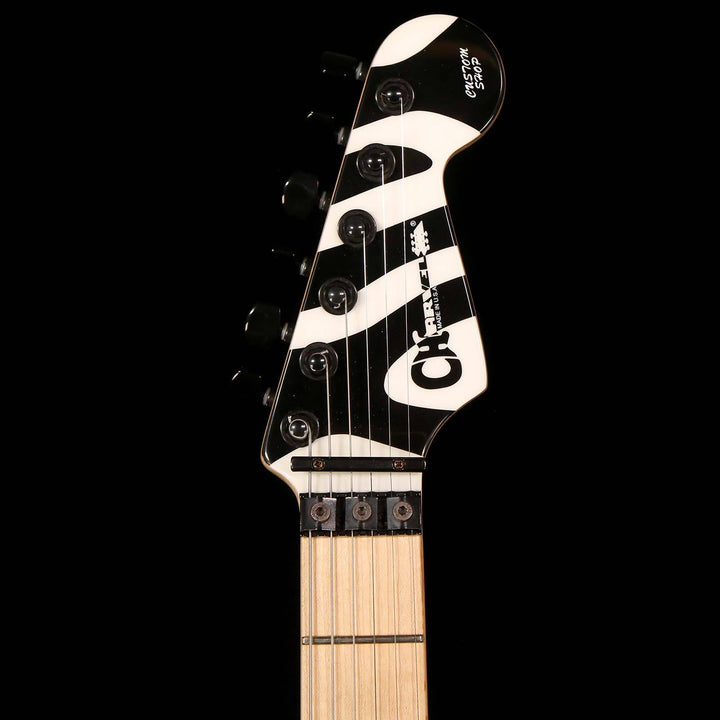 Charvel Custom San Dimas Dan Lawrence Zebra Stripe