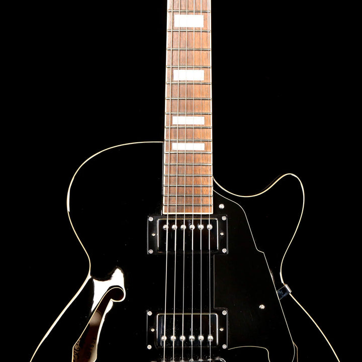 D'Angelico Premier SS Semi-Hollowbody Black