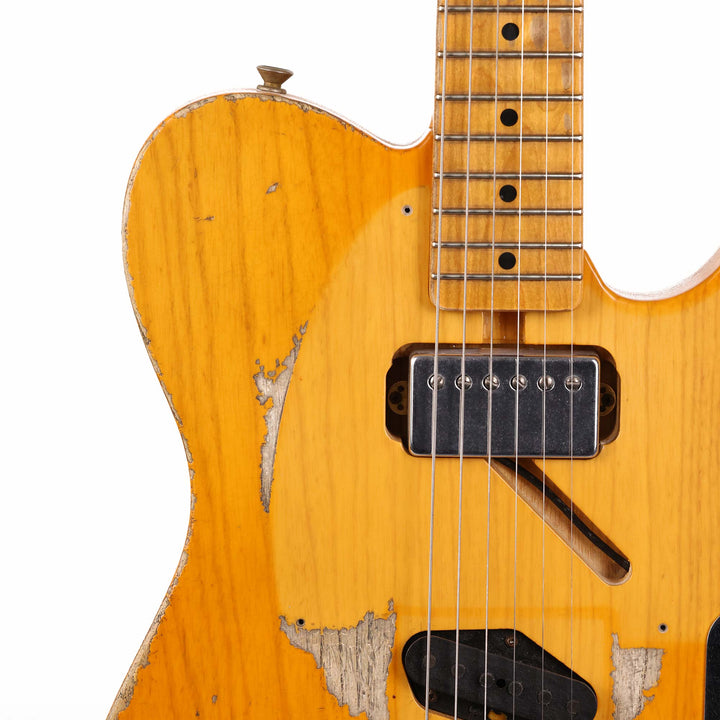 Fender Custom Shop 1952 Telecaster Masterbuilt Hacksaw Relic Todd Krause Super Faded Butterscotch Blonde