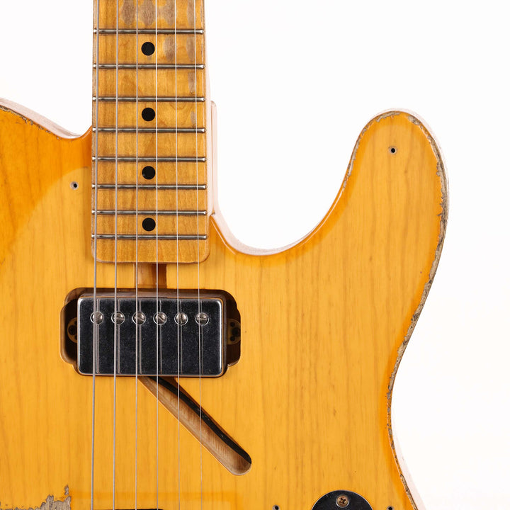 Fender Custom Shop 1952 Telecaster Masterbuilt Hacksaw Relic Todd Krause Super Faded Butterscotch Blonde