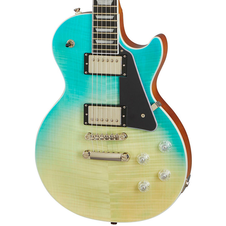 Epiphone Les Paul Modern Figured Caribbean Blue Fade