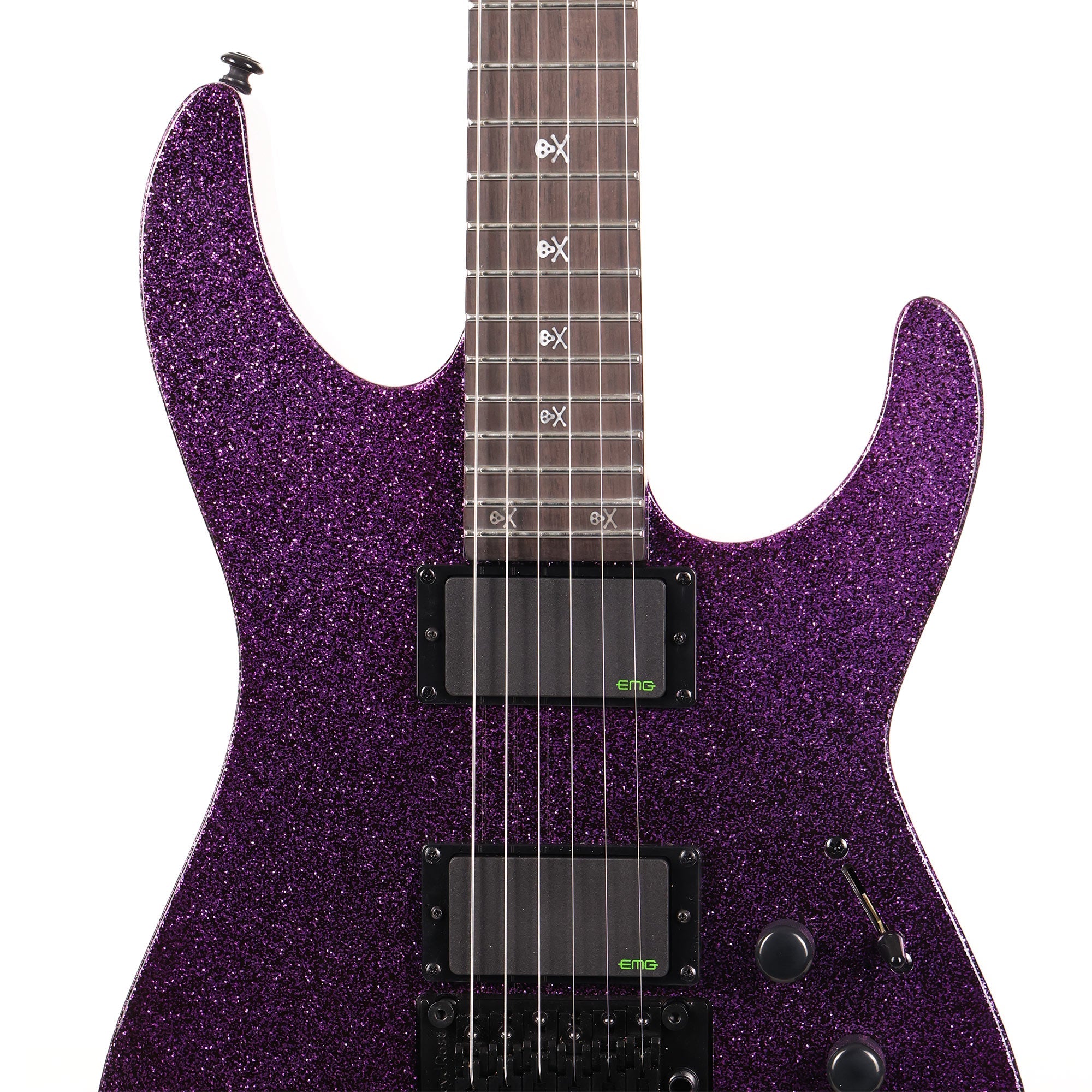 ESP LTD KH-602 Kirk Hammett Signature Purple Sparkle | The Music Zoo