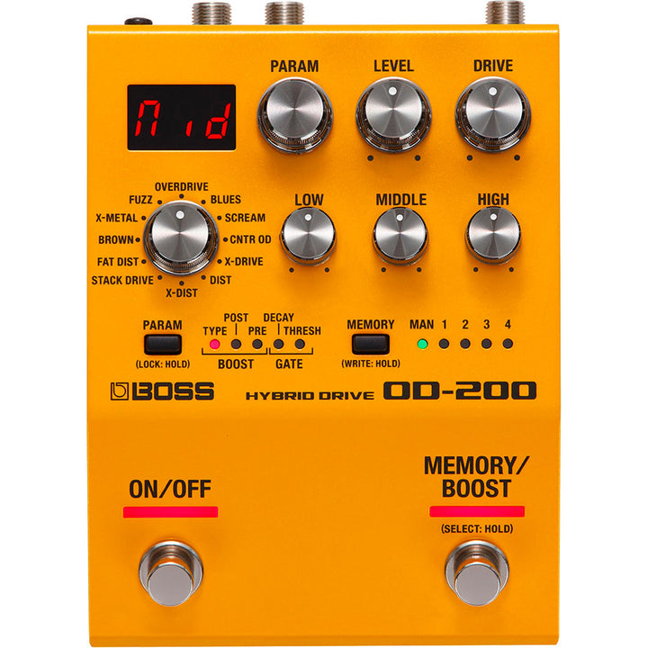 Boss OD-200 Hybrid Drive Effect Pedal