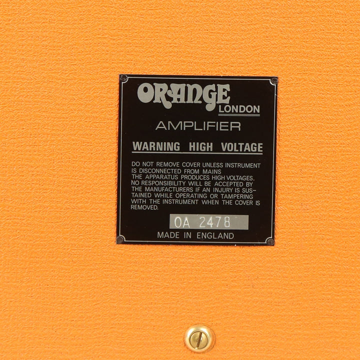 1970 Orange OR80 2x12 Combo Amplifier