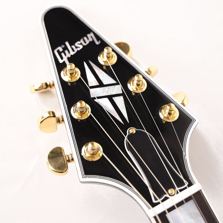 Gibson Custom Shop Flying V Custom Made 2 Measure Triple Pickup Ebony Gloss