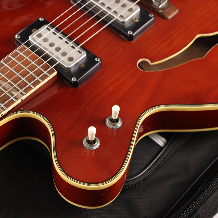 1965 Teisco Semi-Hollowbody Guitar