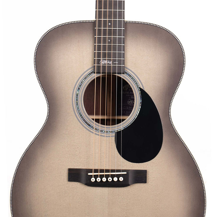 Martin OMJM John Mayer 20th Anniversary Acoustic Platinum Gray Burst