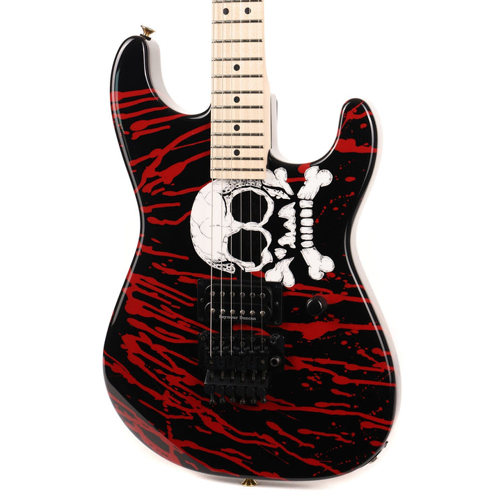 Charvel Custom Shop Warren DeMartini San Dimas Skull Graphic