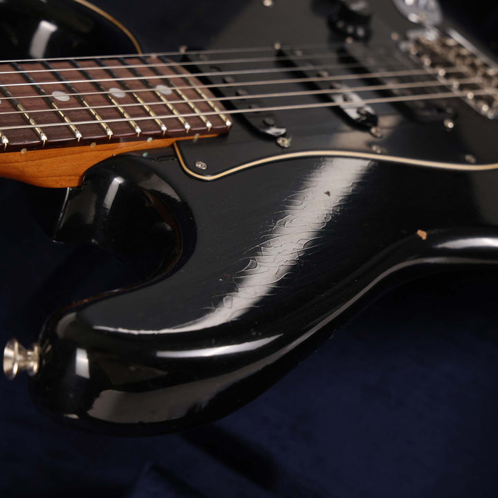 Fender Custom Shop 1969 Stratocaster Relic Black over 3-Tone Sunburst