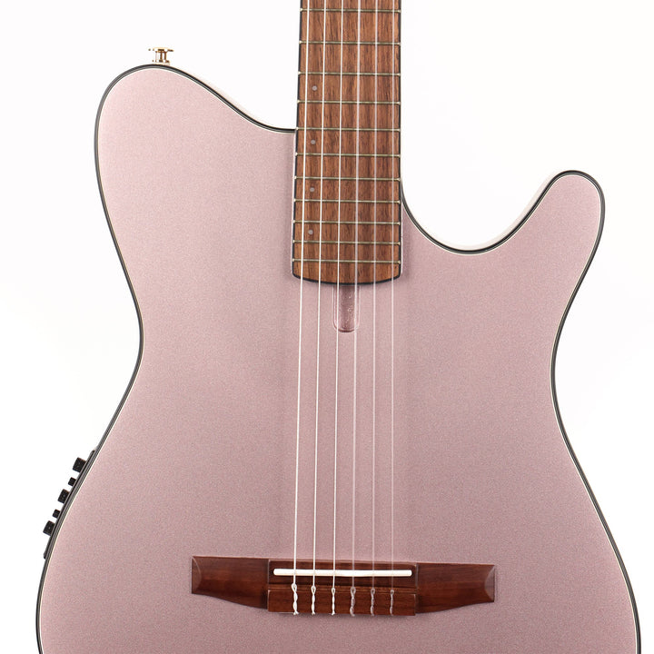 Ibanez FRH10N Nylon-String Acoustic-Electric Rose Gold Metallic Flat