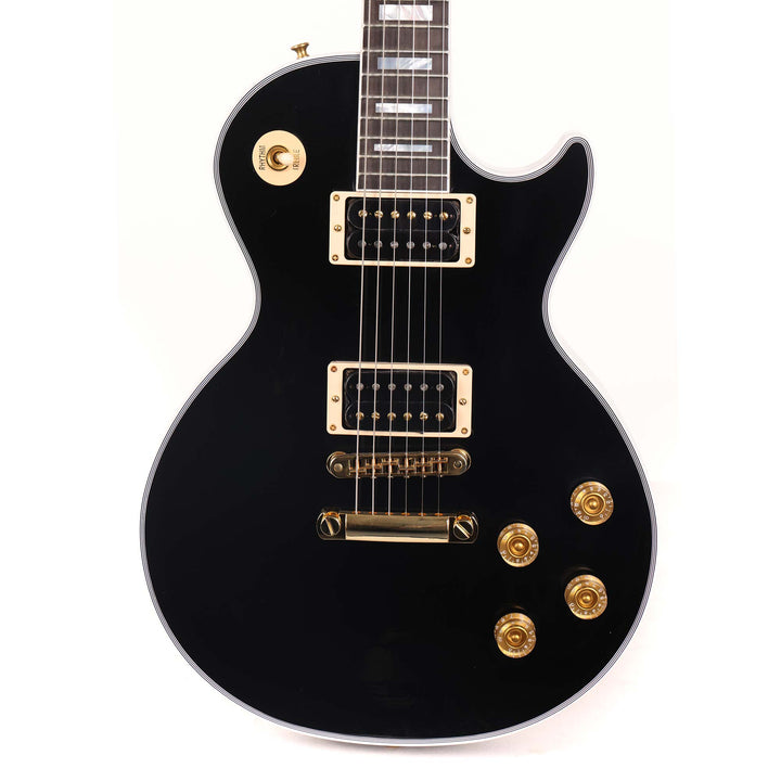 Gibson Custom Shop Les Paul Custom Made 2 Measure Black Bobbin Burstbuckers