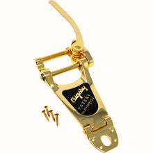 Bigsby B7 Vibrato Tailpiece Gold Painted Logo