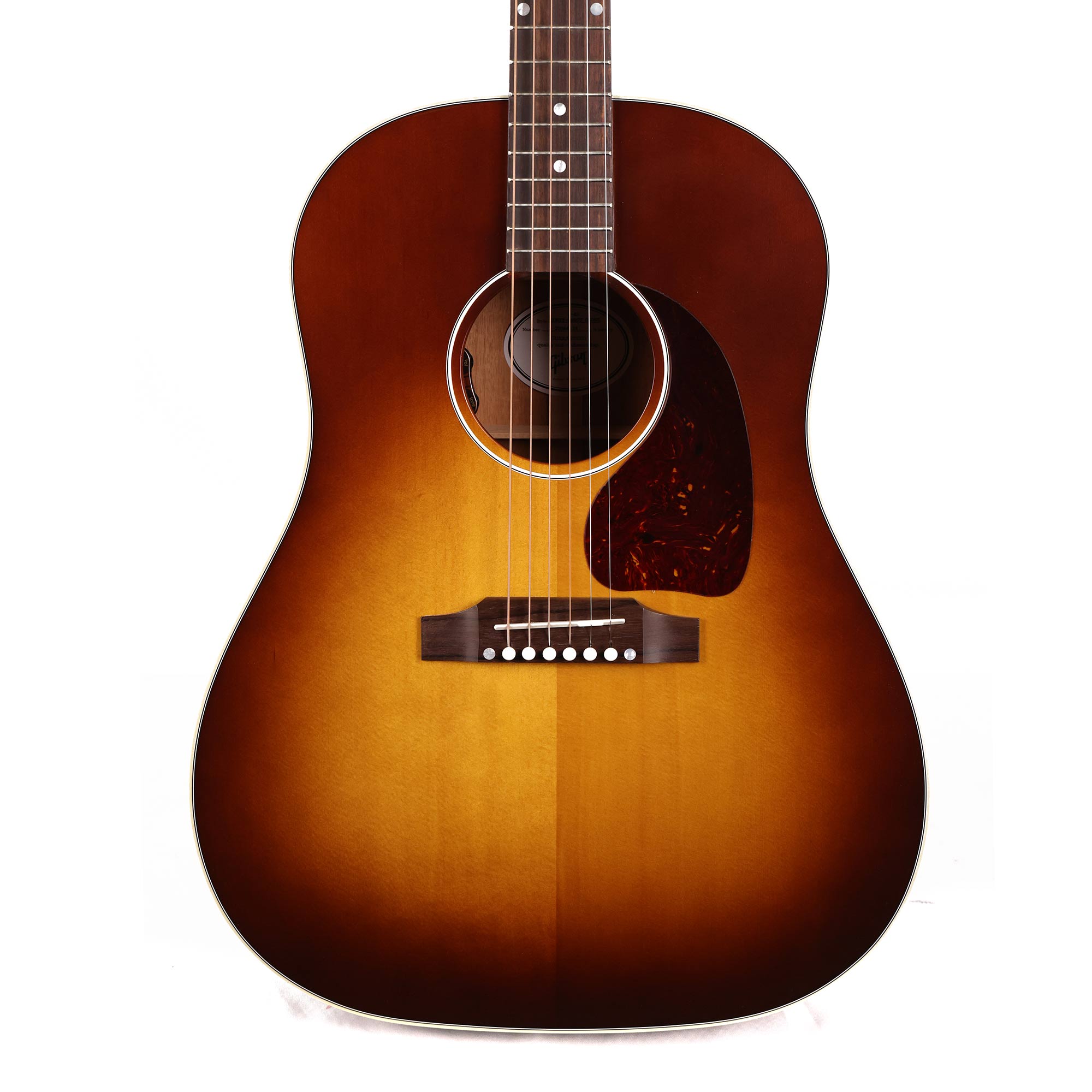 Gibson J-45 Standard Red Spruce Acoustic-Electric Honey Burst Gloss | The  Music Zoo