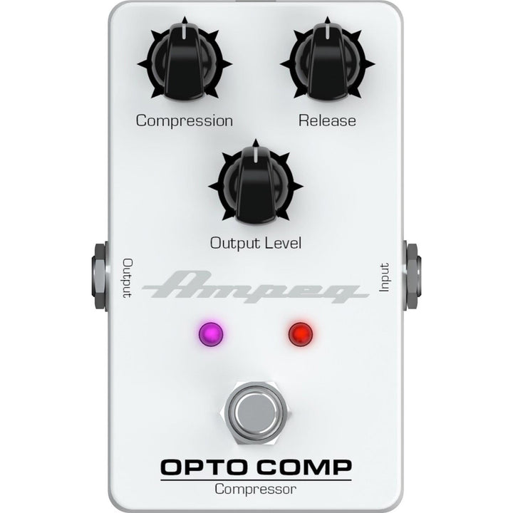 Ampeg Opto Comp Analog Optical Compressor Effect Pedal