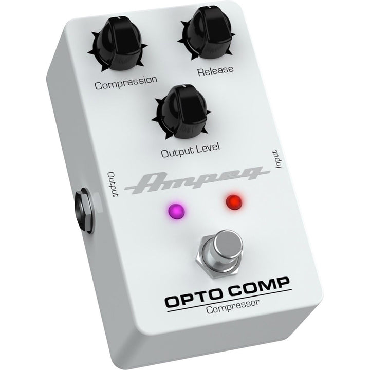 Ampeg Opto Comp Analog Optical Compressor Effect Pedal