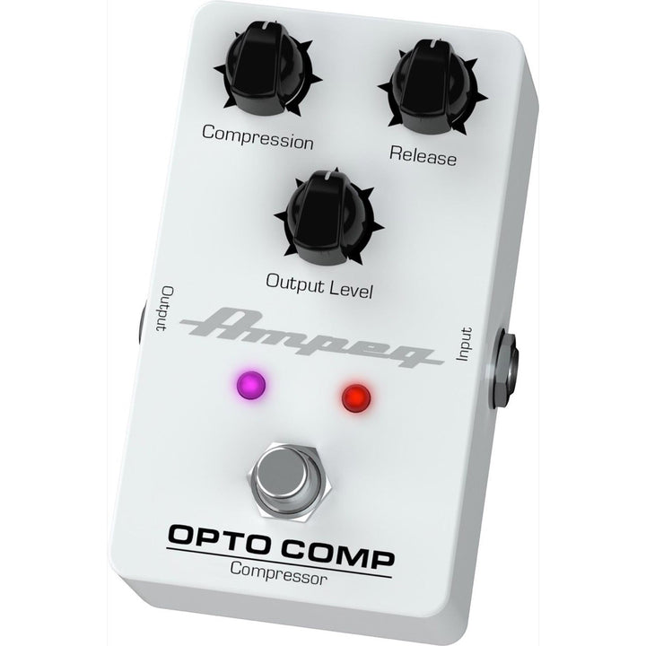 Ampeg Opto Comp Analog Optical Compressor Effect Pedal